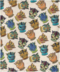 Northwest How to Train Your Dragon Dragon Badges Silk Touch Throw Blanket 60x80 inches