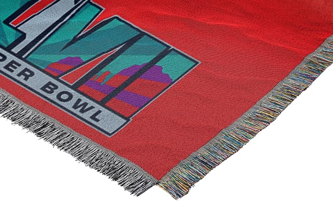 Northwest NFL Woven Tapestry Wall Hanging, 48 x 60 Inches, Officially Licensed, Decorative Fringes