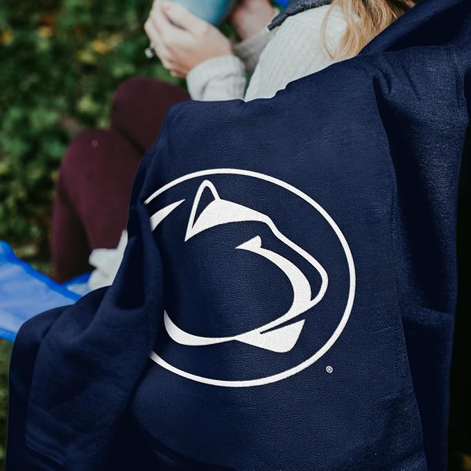 Logo Brands NCAA Unisex-Adult Sweatshirt Blanket