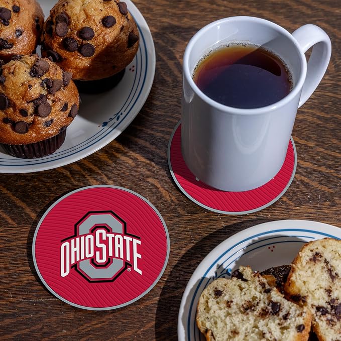 Rico Industries NCAA 4pack Coaster Set - Classic Favorites