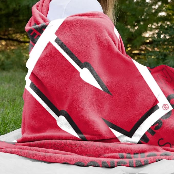 Logo Brands NCAA Classic Fleece Throw Blanket -50” x 60” Ultra-Soft Game Day Blanket with Bold Team Colors & Logo – Cozy College Team Bedding for Fans & Alumni