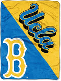 Northwest NCAA UCLA Bruins Unisex-Adult Micro Raschel Throw Blanket, 46" x 60", Halftone