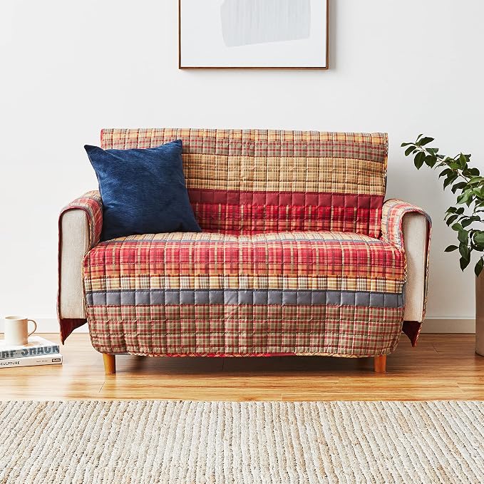 Barefoot Bungalow Gold Rush Slipcover, Loveseat, Multi Color