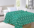 Elegant Comfort #1 Fleece Blanket on Amazon- Luxury Micro-Fleece Ultra Plush Cube Pattern - All Season Blanket, Full/Queen, Turquoise