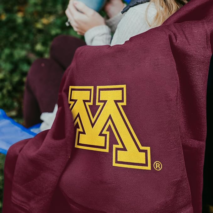 Logo Brands NCAA Unisex-Adult Sweatshirt Blanket