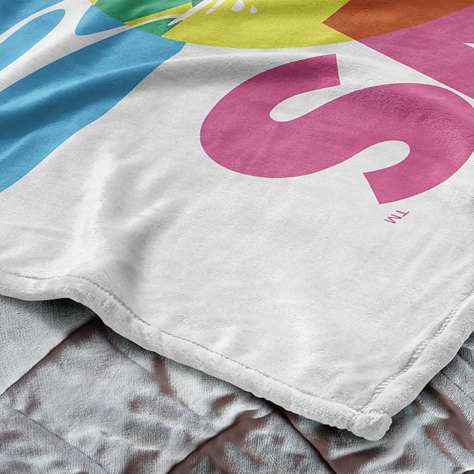 Northwest Jaws CMYK Poster Silk Touch Throw Blanket 60x80 inches