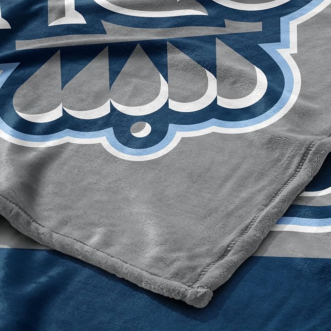 Northwest NCAA Silk Touch Throw Blanket, Ultra Soft Plush Polyester, Lightweight Warm Decorative Fan Gift, 46 x 60 in