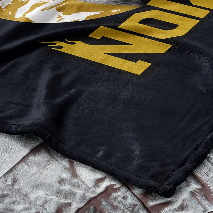 Mortal Kombat Silk Touch Throw Blanket – Scorpion, Ultra-Soft Fleece, Plush & Lightweight, 50 x 60