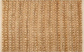 THE BEER VALLEY Jute Patsan Kitchen Rug 2x3 Feet - Natural | Accent Soft Thick Twist Door Mat for Entryway, Easy Clean Outdoor Hand Woven Small Rugs