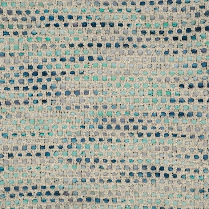 SARO LIFESTYLE Han Collection Confetti Design Throw Blanket, 50" x 60", Blue