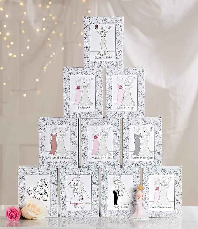 Pavilion Gift Company Philosophies Junior Bridesmaid Gift Christmas Ornament, 4.5"