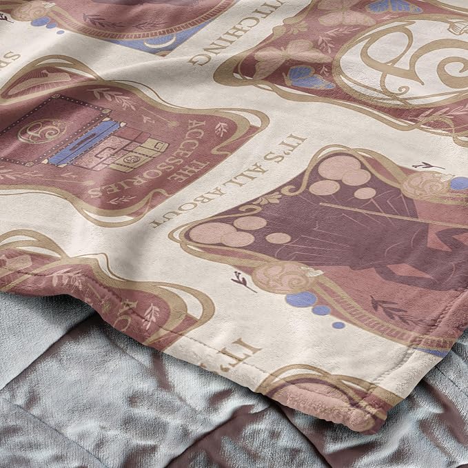 Northwest Wicked It's All About Silk Touch Throw Blanket 60x80 inches