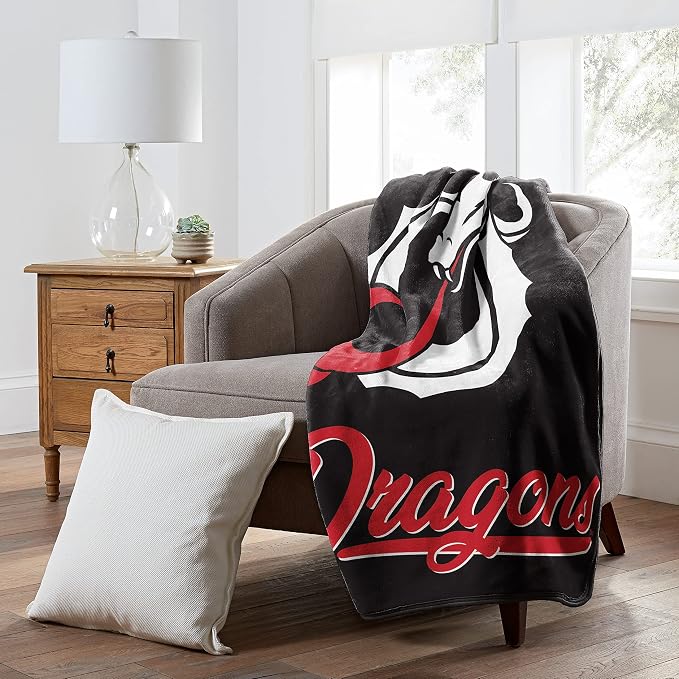 Northwest NCAA Unisex-Adult Raschel Throw Blanket