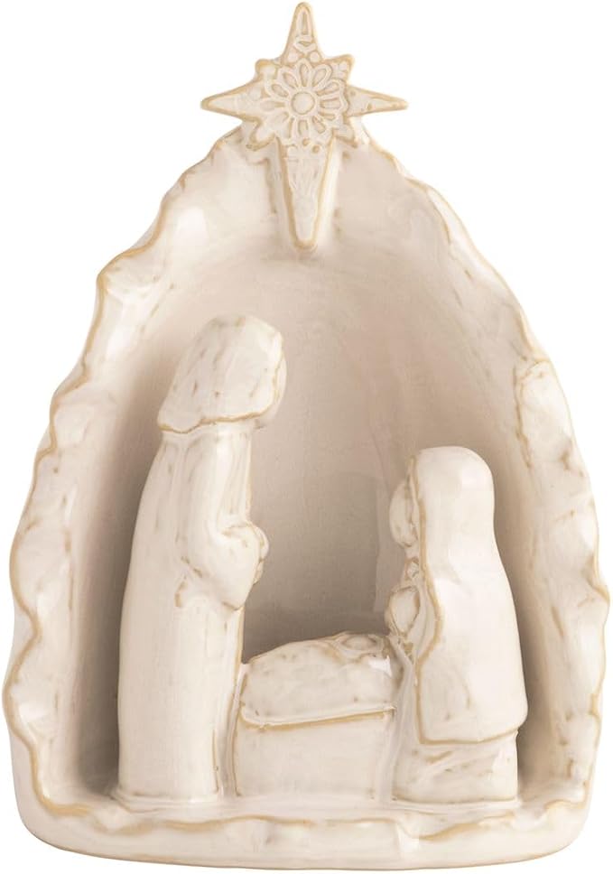 Mud Pie Christmas Stoneware Nativity