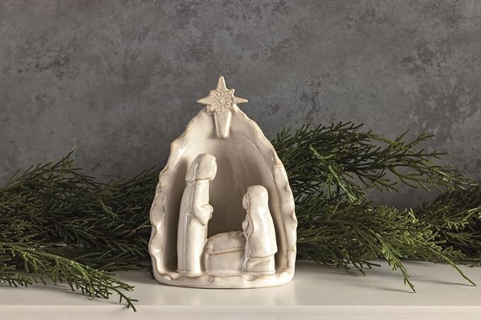 Mud Pie Christmas Stoneware Nativity