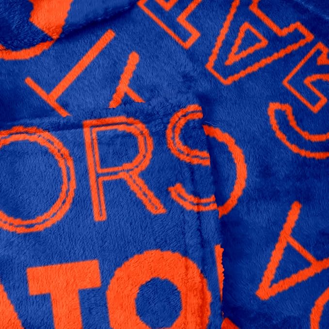 Logo Brands NCAA Classic Fleece Throw Blanket -50” x 60” Ultra-Soft Game Day Blanket with Bold Team Colors & Logo – Cozy College Team Bedding for Fans & Alumni