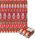 Northwest Bluey Silk Touch Sherpa Throw Blanket, 50" x 60", Christmas Sweater
