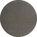 Unique Loom Collection Casual Transitional Solid Heathered Indoor/Outdoor Flatweave Area Rug (13' Round, Black/Ivory)