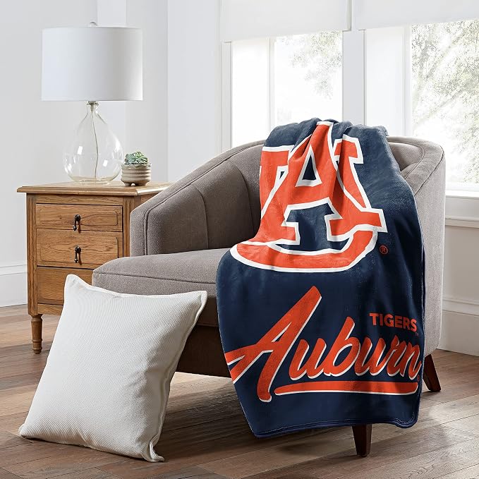 Northwest NCAA Unisex-Adult Raschel Throw Blanket