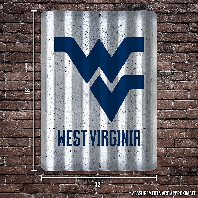 Rico Industries NCAA 12" X 16" Tin Metal Roof Sign
