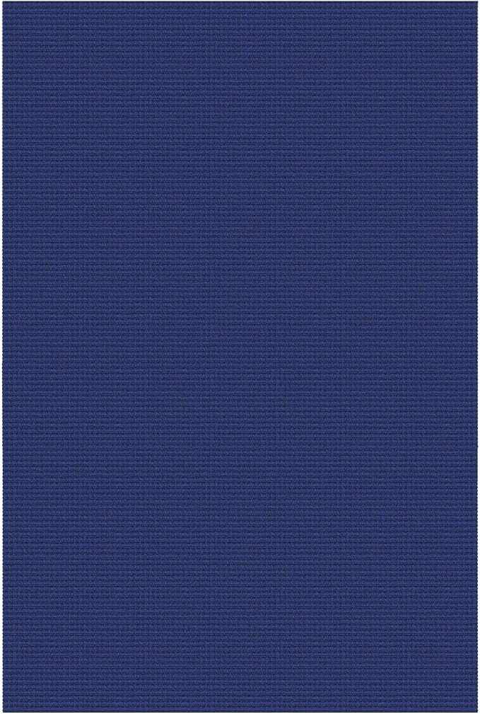 IOHOUZE Washable Area Rug 5x7 Non Slip Rugs for Living Room, Dining Room Rugs Bedroom Rug, Woven Braided Indoor Floor Carpet for Living Room Nursery Office, Royal Blue/Navy