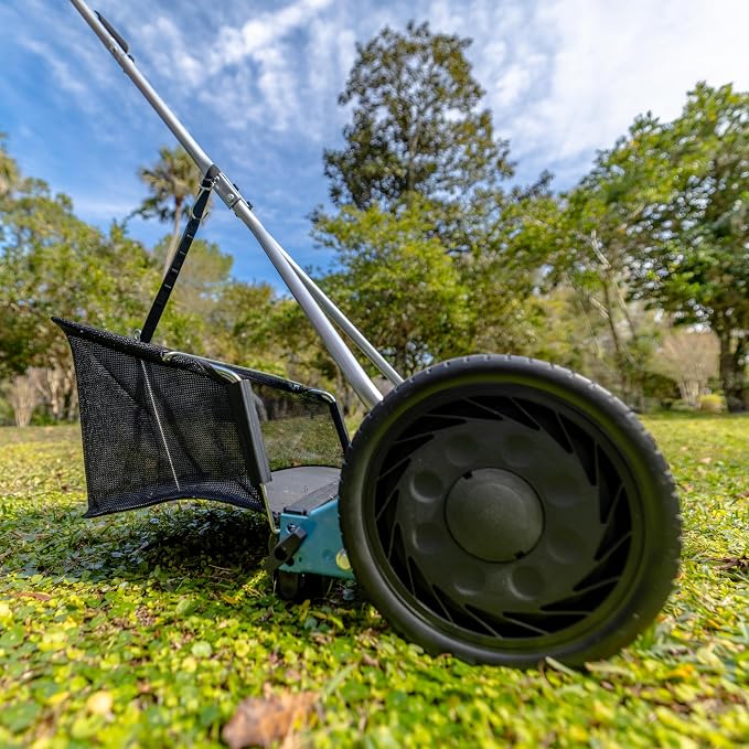 American Lawn Mower 1604-16 16" 5-Blade Reel Mower with Grass Catcher