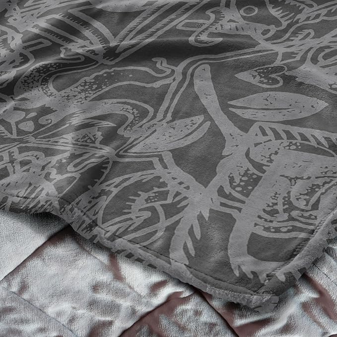 Disney Descend 4 Silk Touch Throw, Royal, 50 x 60 inches