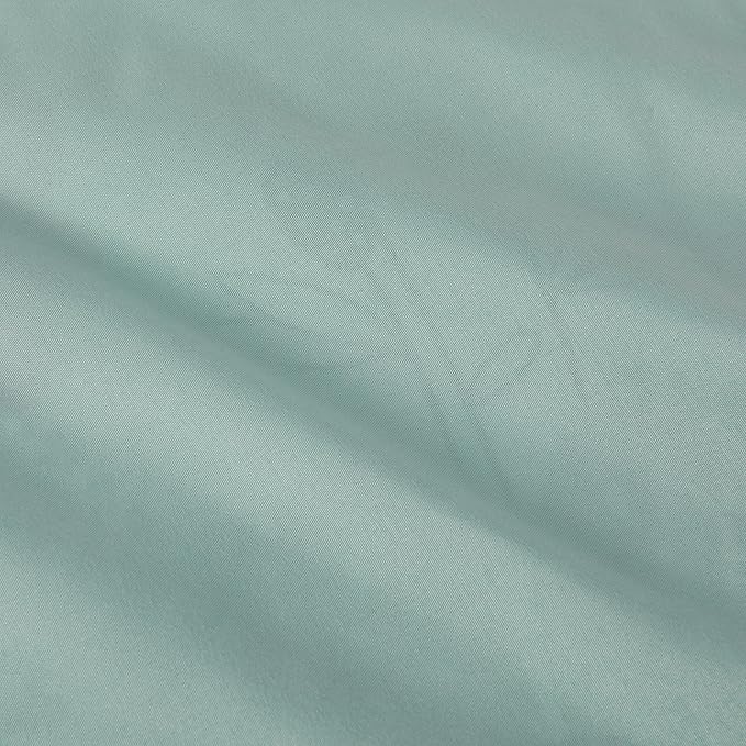 Amazon Basics 5-Piece Soft, Easy-Wash Microfiber Kid's Bed-in-a-Bag Bedding Set with Sheet and Comforter, Twin, Bluish Flowers