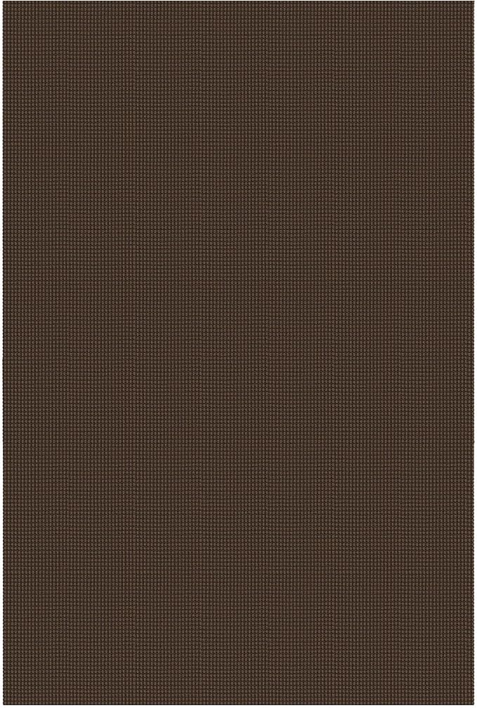 IOHOUZE Washable Area Rug 6x9 Non Slip Rubber Backed Rugs for Living Room, Dining Room Rugs Bedroom Rug, Woven Indoor Floor Carpet for Living Room Nursery Office, Brown