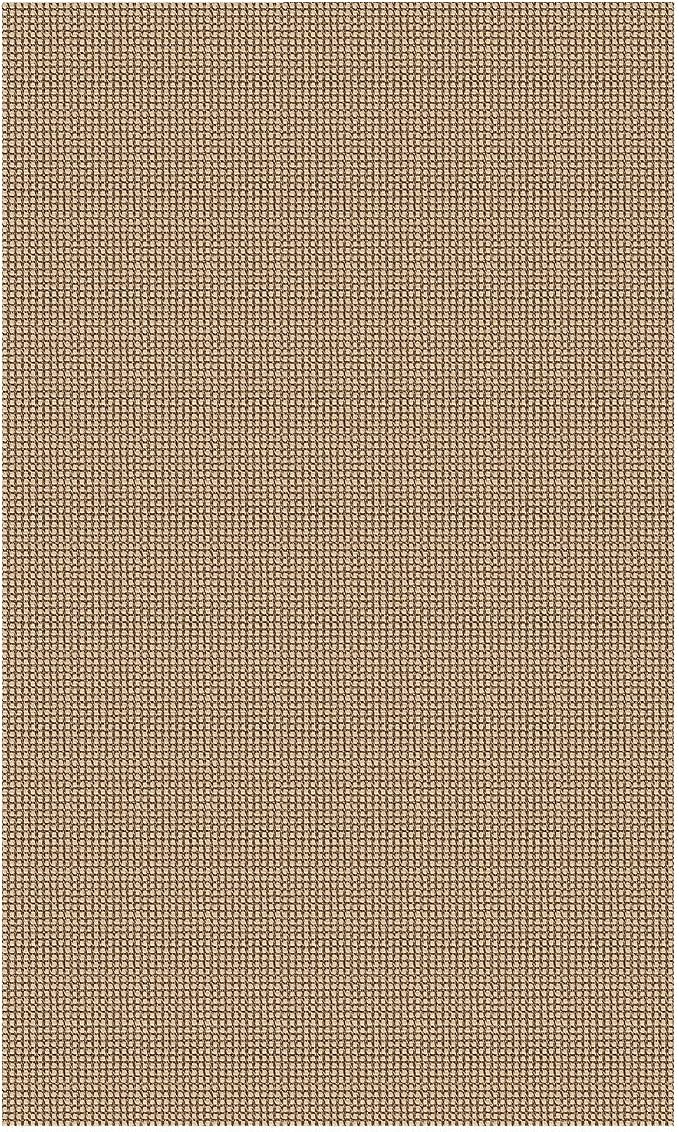 IOHOUZE Washable Area Rug 3x5 Non Slip Rubber Backed Rugs for Entryways Indoor Outdoor Doormat Woven Cotton Throw Rug Floor Carpet for Entrance Kitchen Living Room, Orange/Tan/Brown