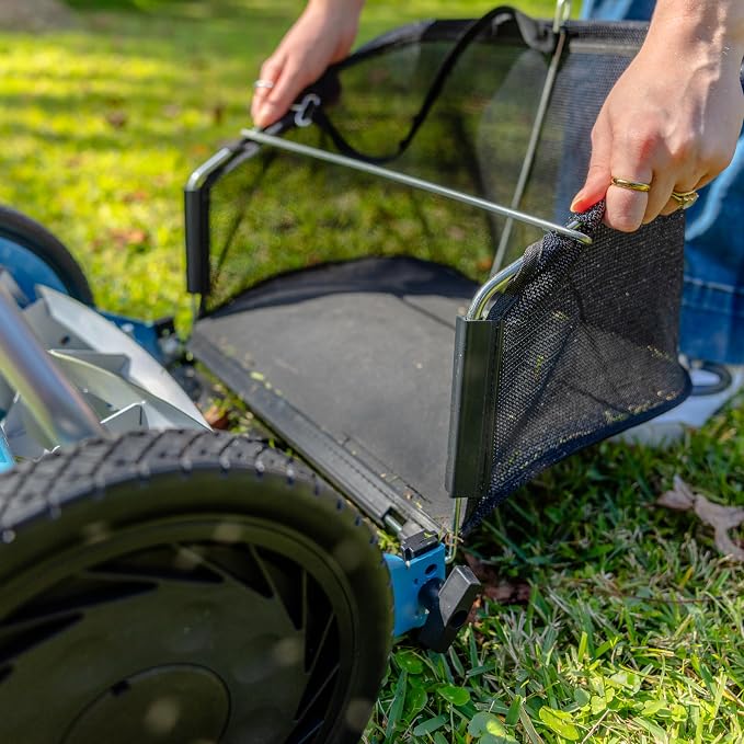 American Lawn Mower 1604-16 16" 5-Blade Reel Mower with Grass Catcher