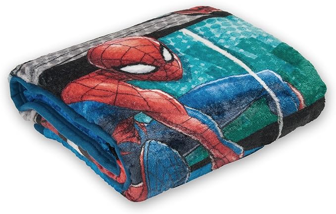 Northwest Spider-Man Silk Touch Sherpa Throw Blanket, 40" x 50", This Looks