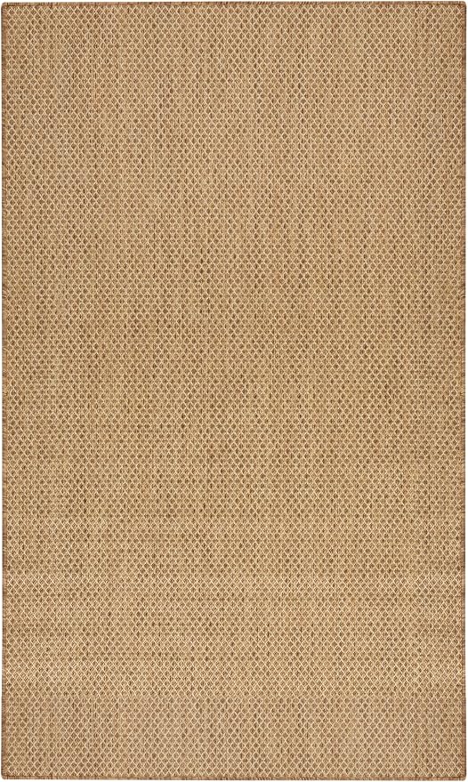 Nourison Home Courtyard 3' x 5' Jute Fabric Area Rug