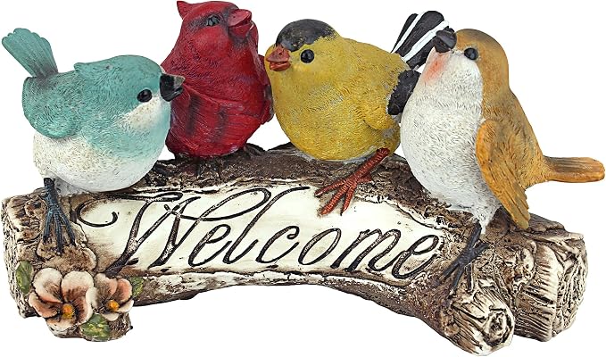 Design Toscano Birdy Welcome Statue
