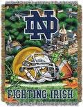 Officially Licensed NCAA "Home Field Advantage" Woven Tapestry Throw Blanket, 48" x 60", Multi Color