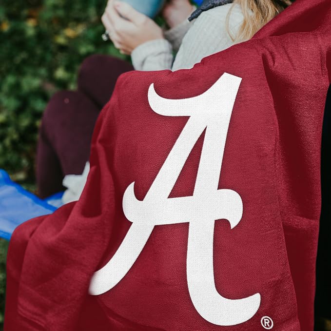 Logo Brands NCAA Unisex-Adult Sweatshirt Blanket