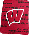 Logo Brands NCAA Classic Fleece Throw Blanket -50” x 60” Ultra-Soft Game Day Blanket with Bold Team Colors & Logo – Cozy College Team Bedding for Fans & Alumni