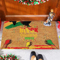 Ceenna Juneteenth Coir Doormat African American Non Slip Welcome Door Mat 16" x 27.5", Juneteenth Holiday Black Pride Rug Decorative Front Door Mat for Porch Indoor Outdoor Decor Gifts