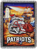 Northwest NFL Woven Tapestry Wall Hanging, 48 x 60 Inches, Officially Licensed, Decorative Fringes