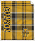 NCAA Idaho Vandals Playmaker Plaid Ultra Cozy Sherpa Throw