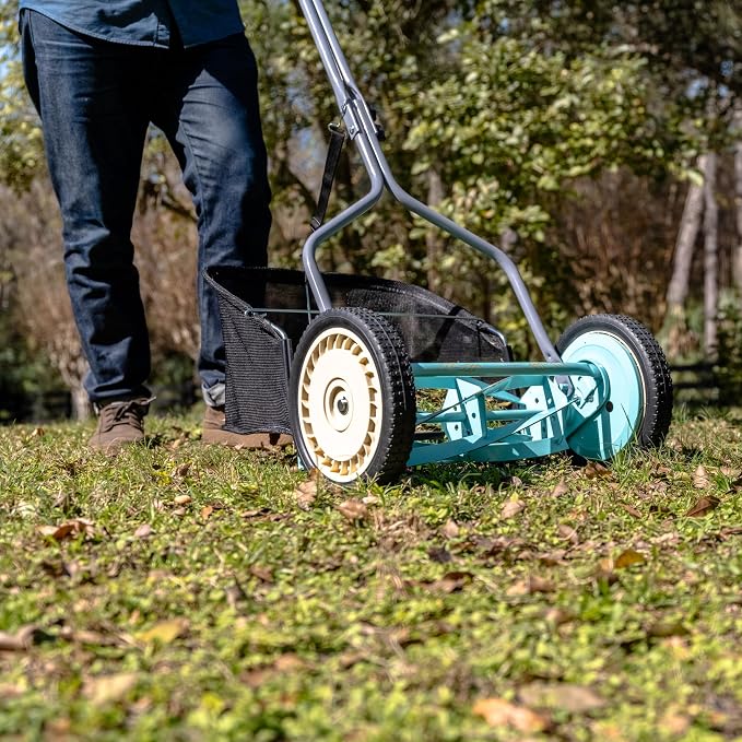 American Lawn Mower 1304-14GC 14" 5-Blade Reel Mower with Grass Catcher