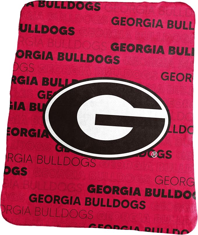Logo Brands NCAA Classic Fleece Throw Blanket -50” x 60” Ultra-Soft Game Day Blanket with Bold Team Colors & Logo – Cozy College Team Bedding for Fans & Alumni