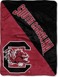 Northwest NCAA South Carolina Gamecocks Micro Raschel Throw Blanket – 46 x 60 Inches – Halftone Design – Officially Licensed Stadium Blanket
