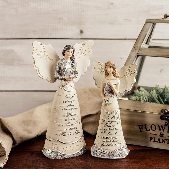 Pavilion - Love You Mom - 7.5 Inch Collectible Angel Figurine