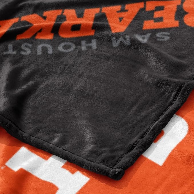 Northwest NCAA Silk Touch Throw Blanket, Ultra Soft Plush Polyester, Lightweight Warm Decorative Fan Gift, 46 x 60 in