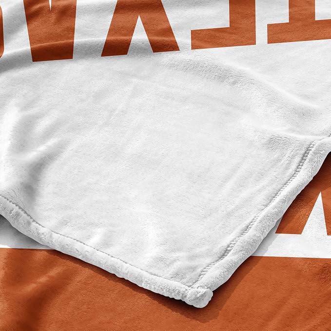 Northwest NCAA Silk Touch Throw Blanket, Ultra Soft Plush Polyester, Lightweight Warm Decorative Fan Gift, 46 x 60 in