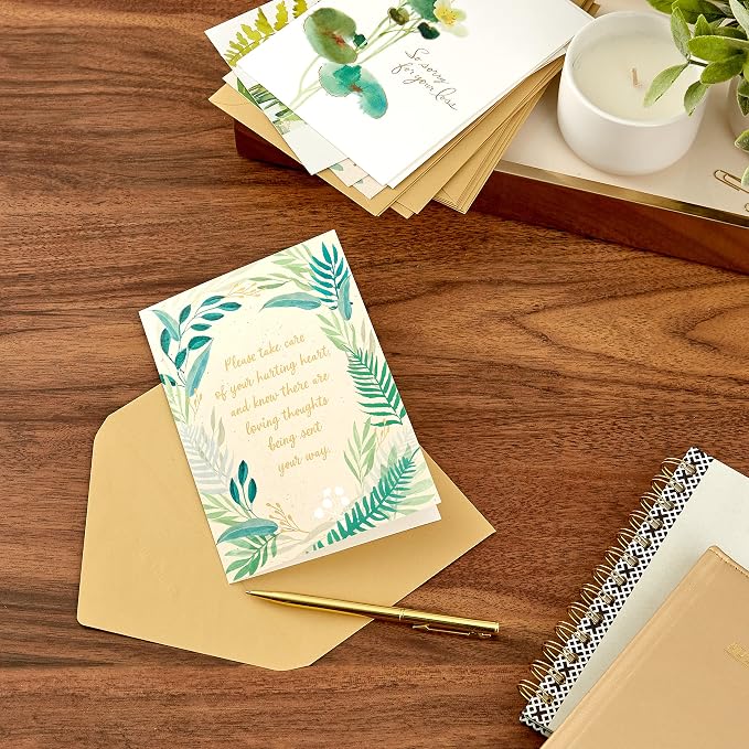 Hallmark Birthday and Sympathy Cards Assortment (32 Cards with Envelopes)
