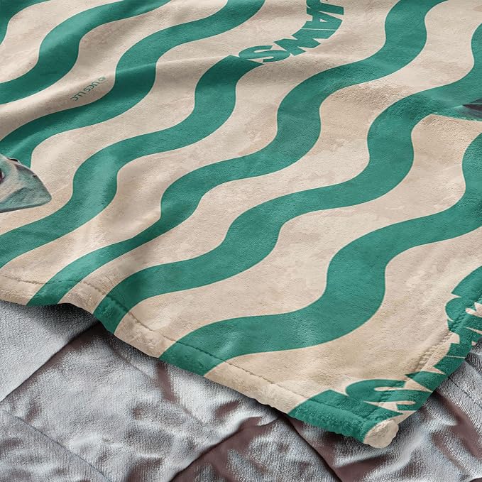 Northwest Jaws Psychedelic Sea Silk Touch Throw Blanket 60x80 inches