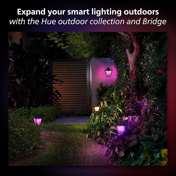 Philips Hue Outdoor 7-Foot Smart LED Light Strip - White and Color Ambiance - 2 Pack - Requires Hue Bridge - Weatherproof - Control with Hue App - Works with Alexa, Google Assistant and Apple HomeKit