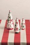 Mud Pie Christmas Medium Bow Trees